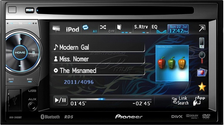 Встановлено Pioneer AVH-2400BT ♪♫♪♫♪ 1