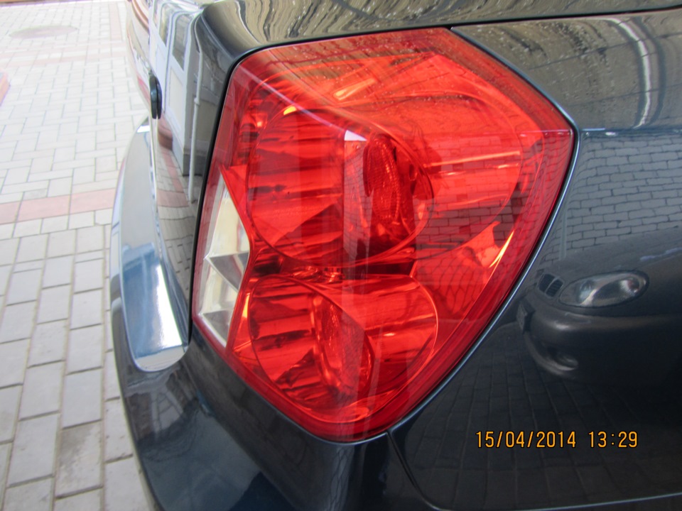 Задні ліхтарі від Chevrolet OPTRA 4