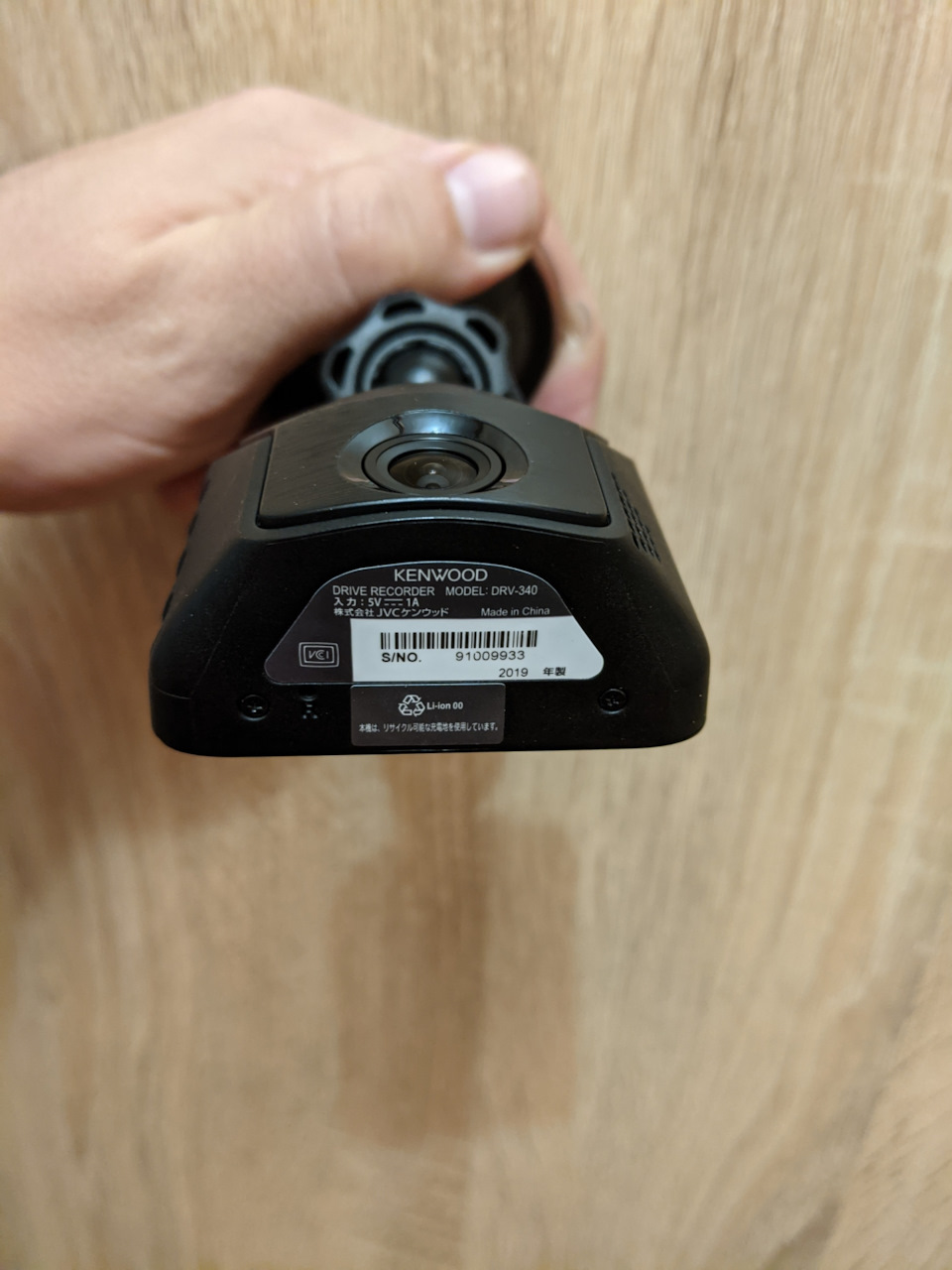 JDM реєстратор Kenwood DRV-340 із прихованим підключенням 5