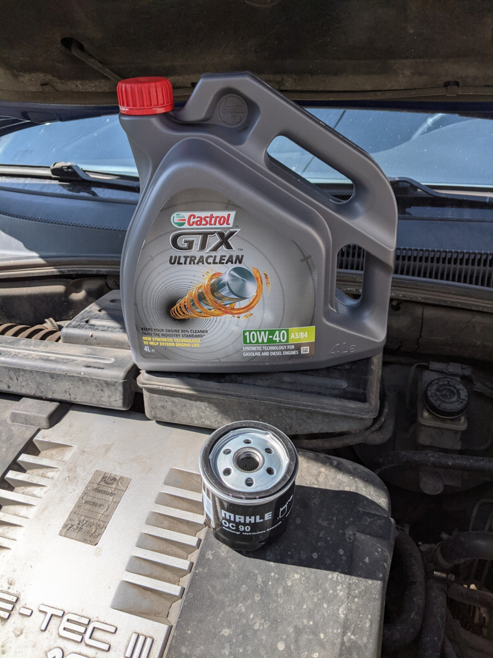 Заміна мастила, перехід на Castrol GTX Ultraclean 10w40 (18.09.2021р.) 1