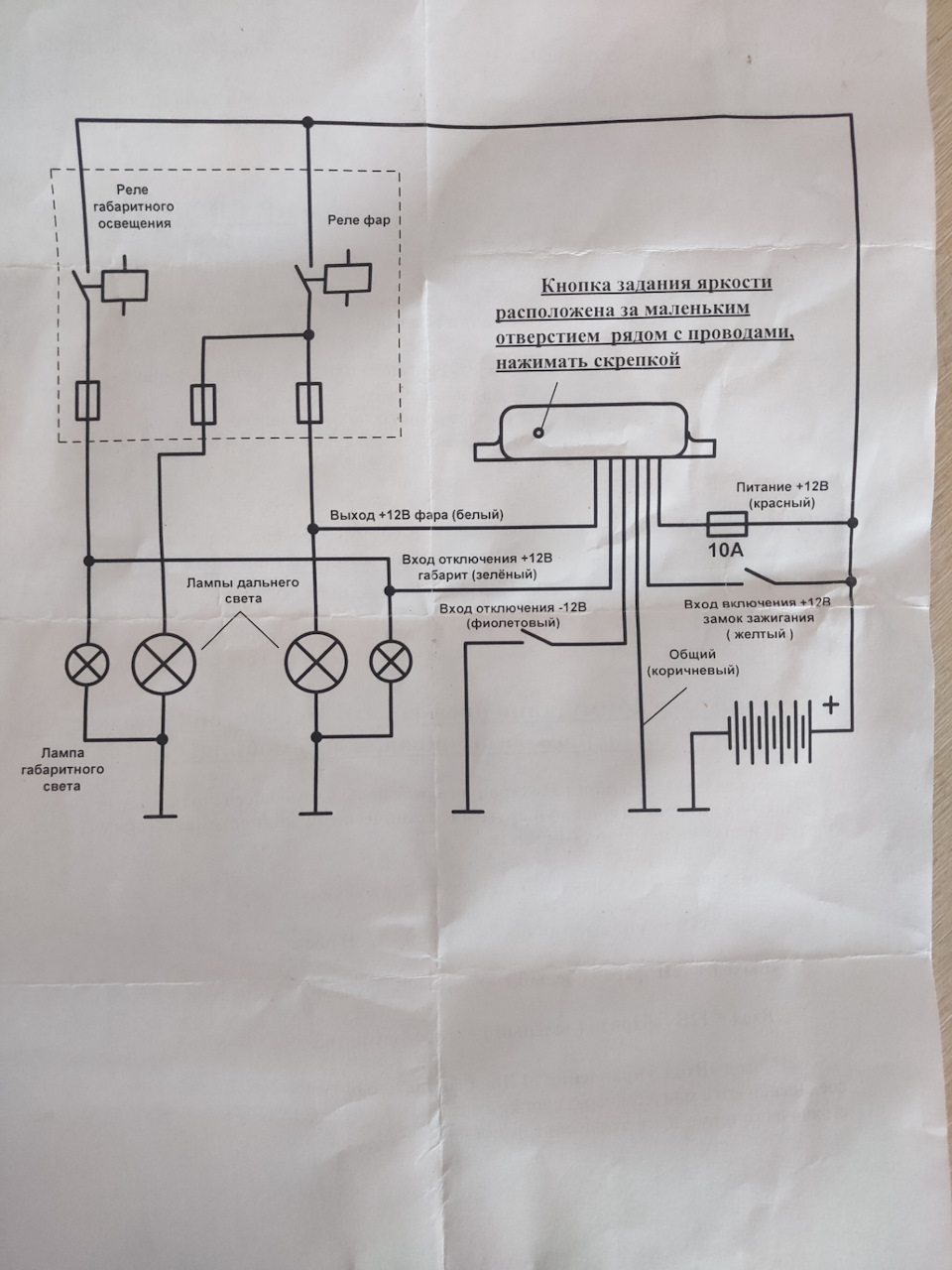DRL далекий у підлогу напруження 3