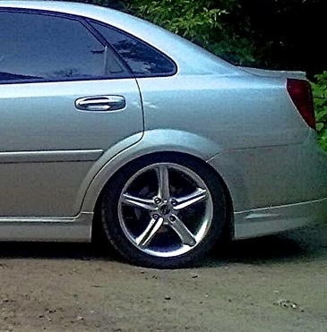 Мега колеса r17 на lapchetti=) 2