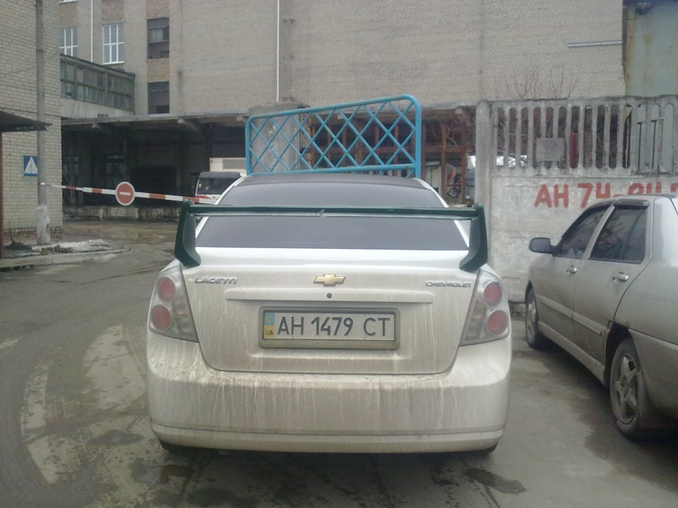 Прикладка спойлера 1