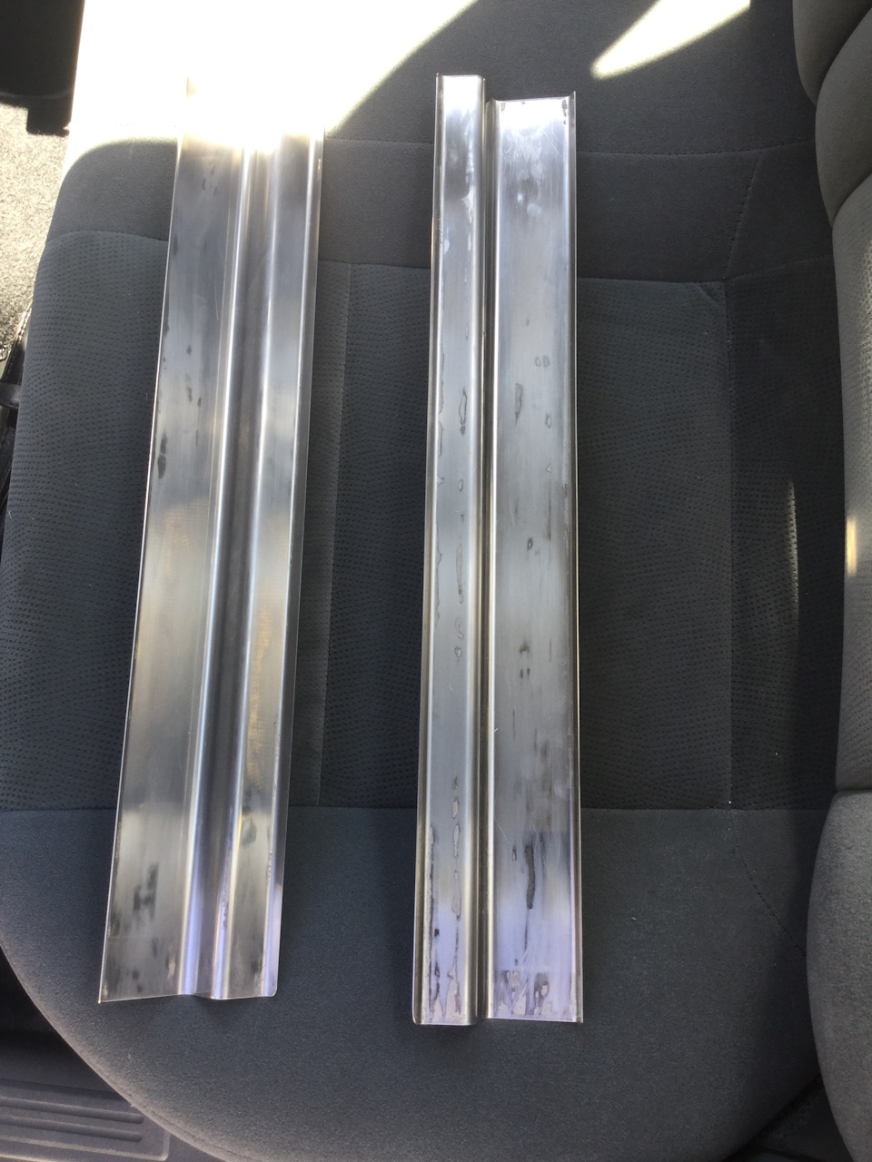 Накладки на пороги Lacetti 2