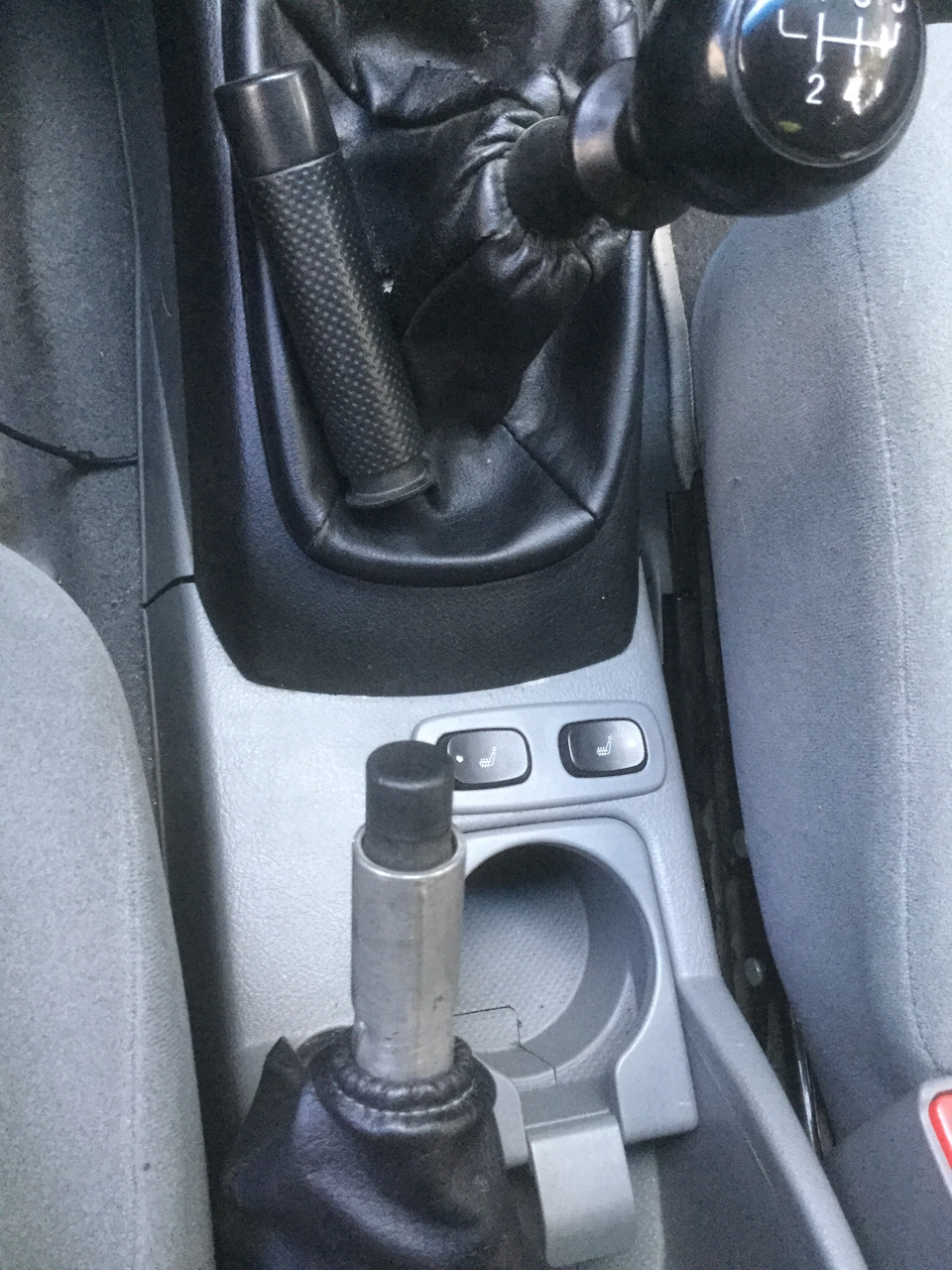 Підлокітник з полицею на Lacetti 2