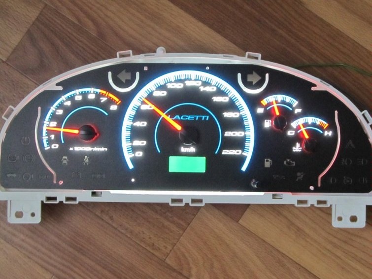 LED підсвічування та заміна шкал приладки Lacetti, частина 2 5