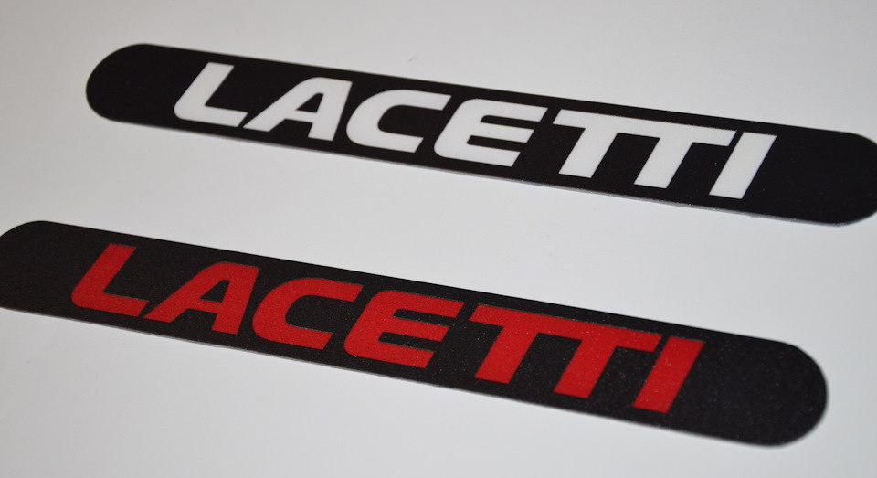 Напис Lacetti на додатковий стоп 2