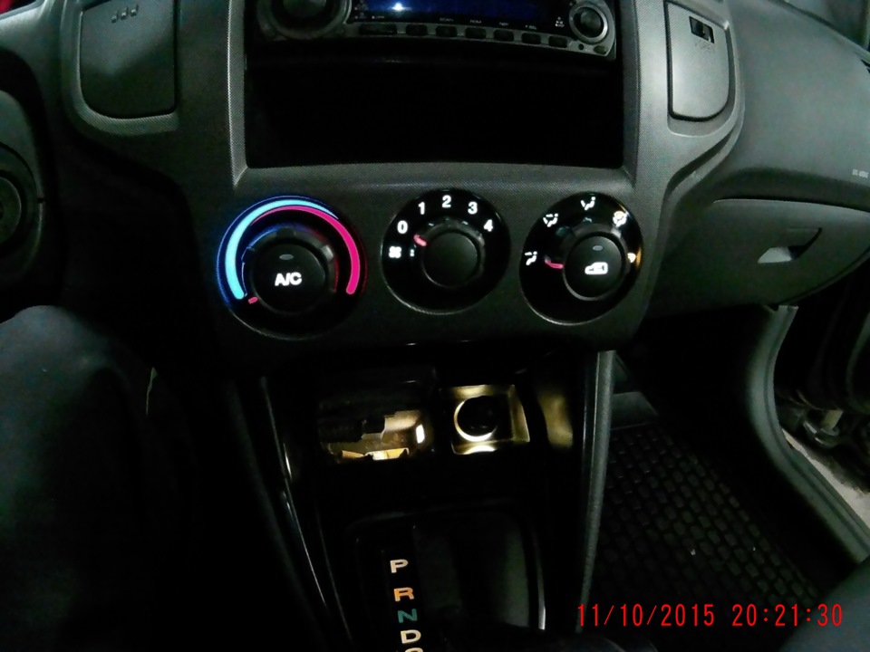 Пересвіт салону Hyundai Matrix 3