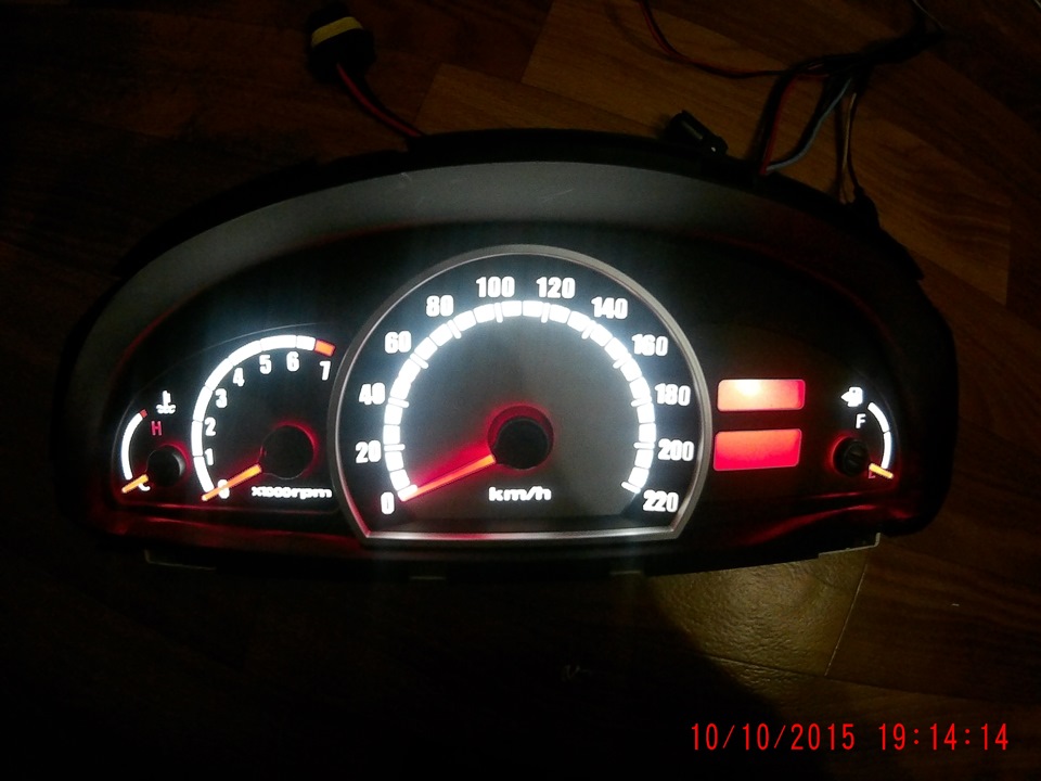 Пересвіт салону Hyundai Matrix 1
