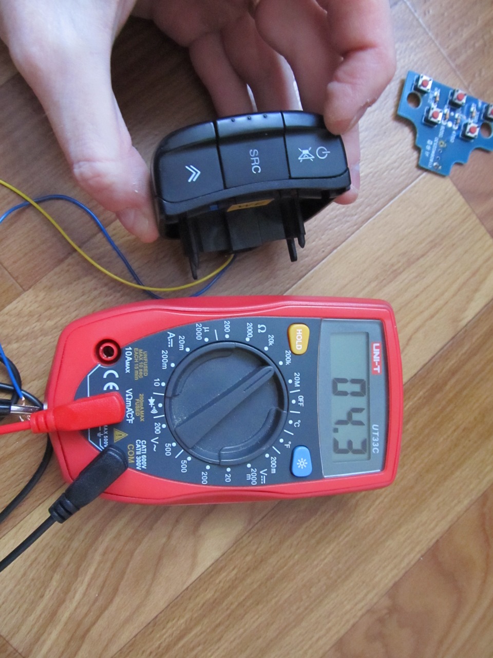 Ребілд ремокона під магнітолу Pioneer 5