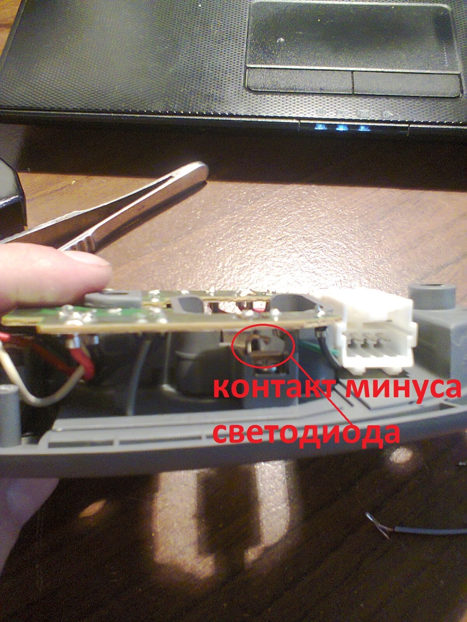 Плавне гасіння внутрішньосалонного плафона(+ паралельне включення плафона спрямованого світла) частина №2 5