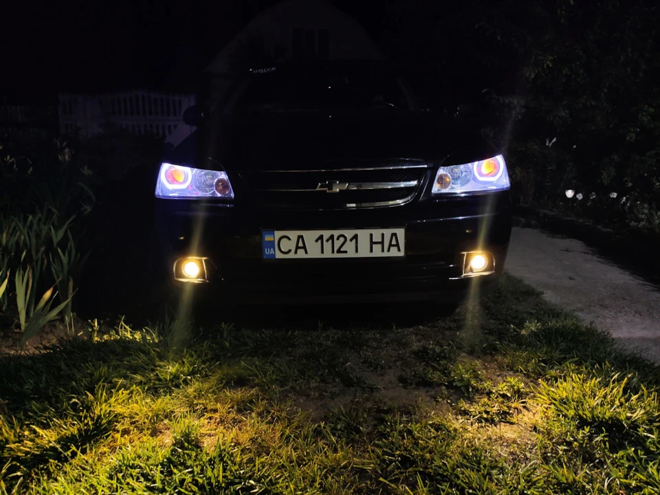 Лінзовані туманки GM від Chevrolet Epica. Частина 3