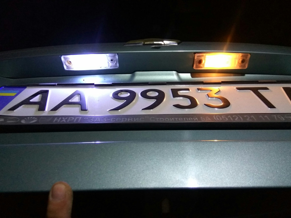 Подвійний стоп і підсвічування номера. 3