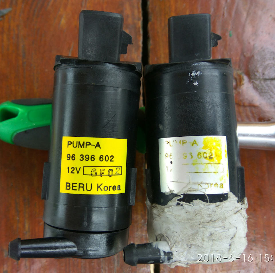 Моторчик омивача GM 96396602 2