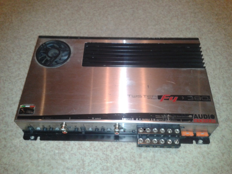 Купив підсилювач Audiosystem Twister F4-380 1