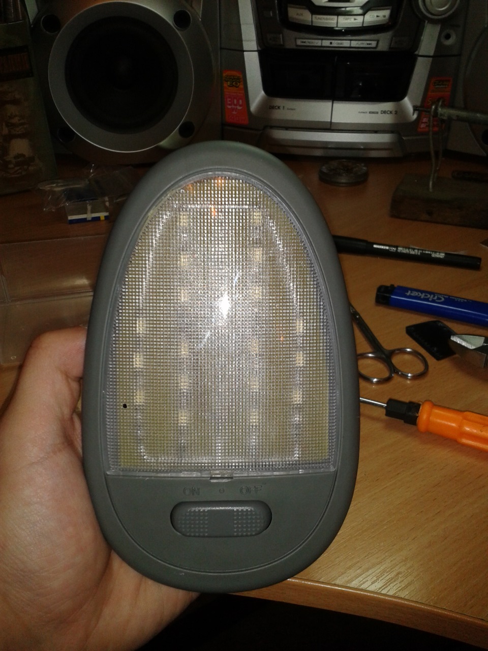 LED плафон салону 5