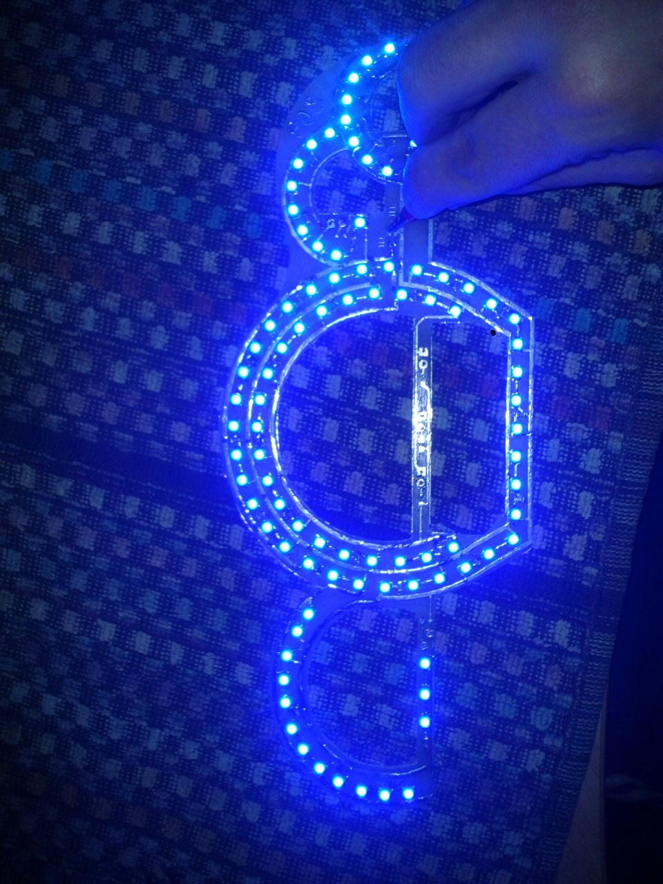 Підсвічування панелі приладів LED 4
