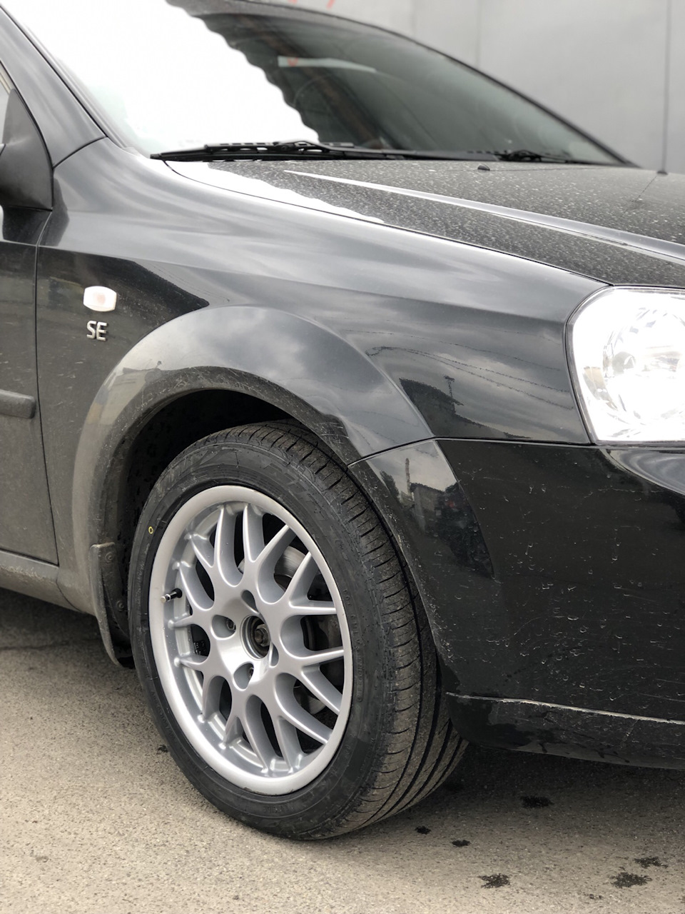 Нові диски. Вага штатних коліс VS BBS R16 для Volvo 2
