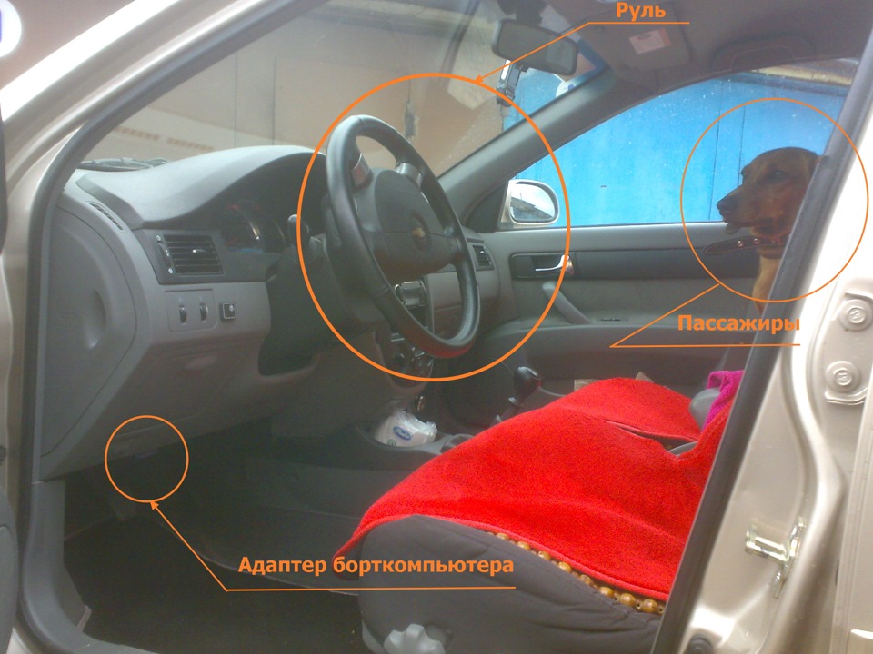 OBDII - bluetooth адаптер для виносного борткомп'ютера 5