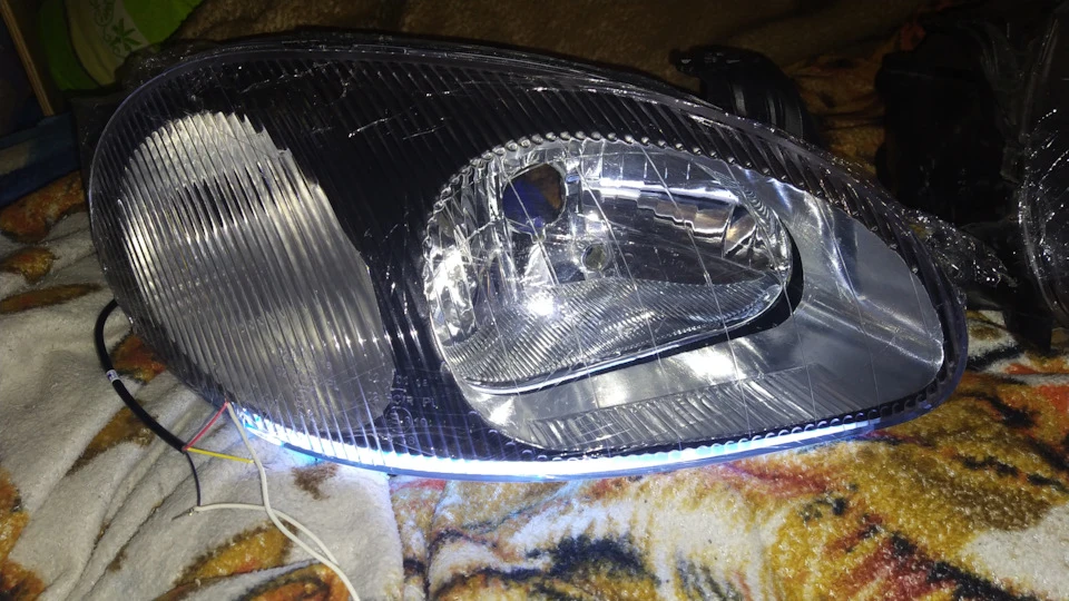 Старі Фари по Новому - LED Black Backy
