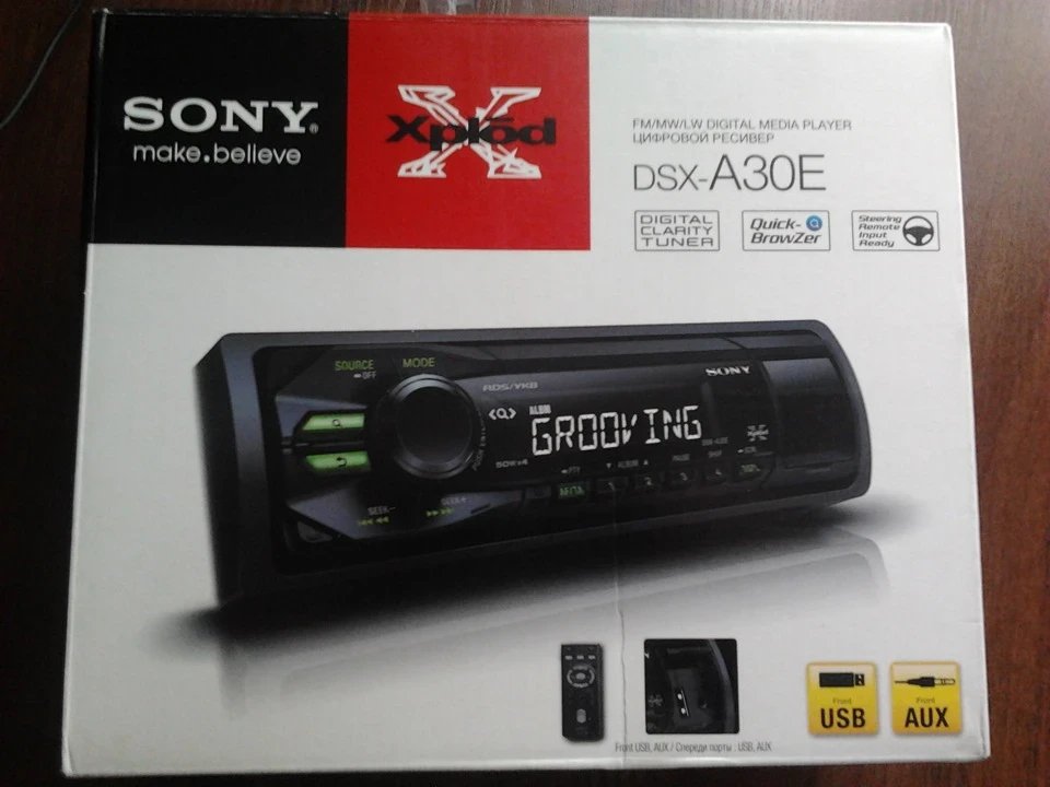 Нова магнітола Sony DSX-A30E