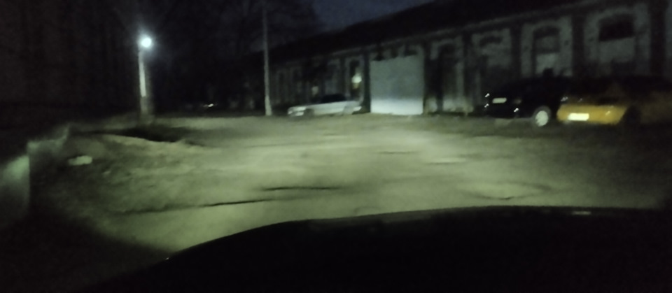 Льод лампи в головне світло. 3