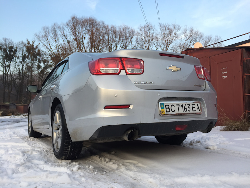 Вивів дві труби як у LTZ 4