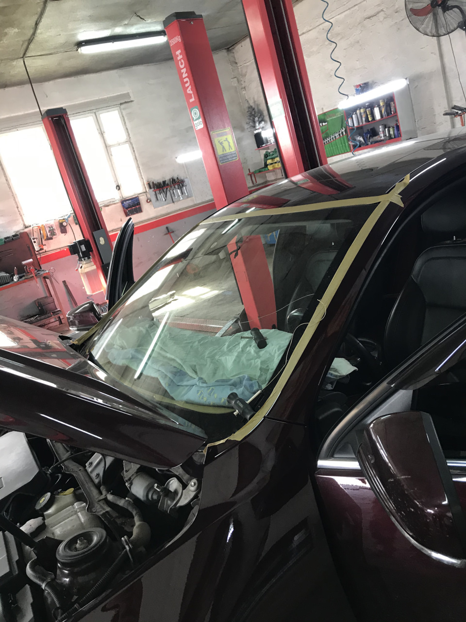 Заміна лобового скла на Chevrolet Malibu 2