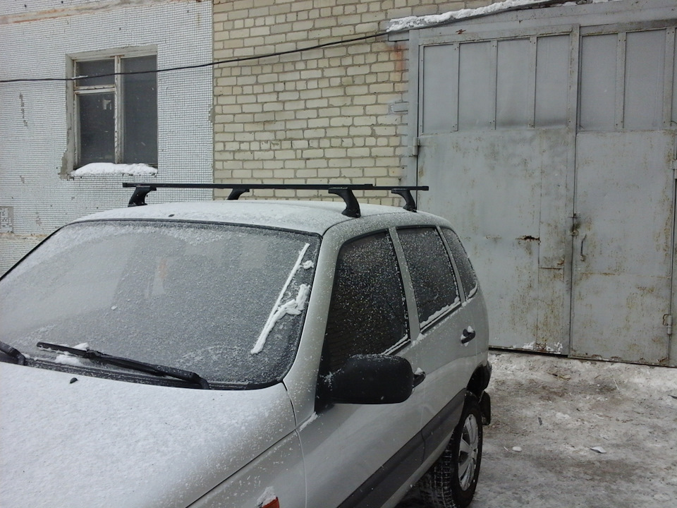 установил багажник 1