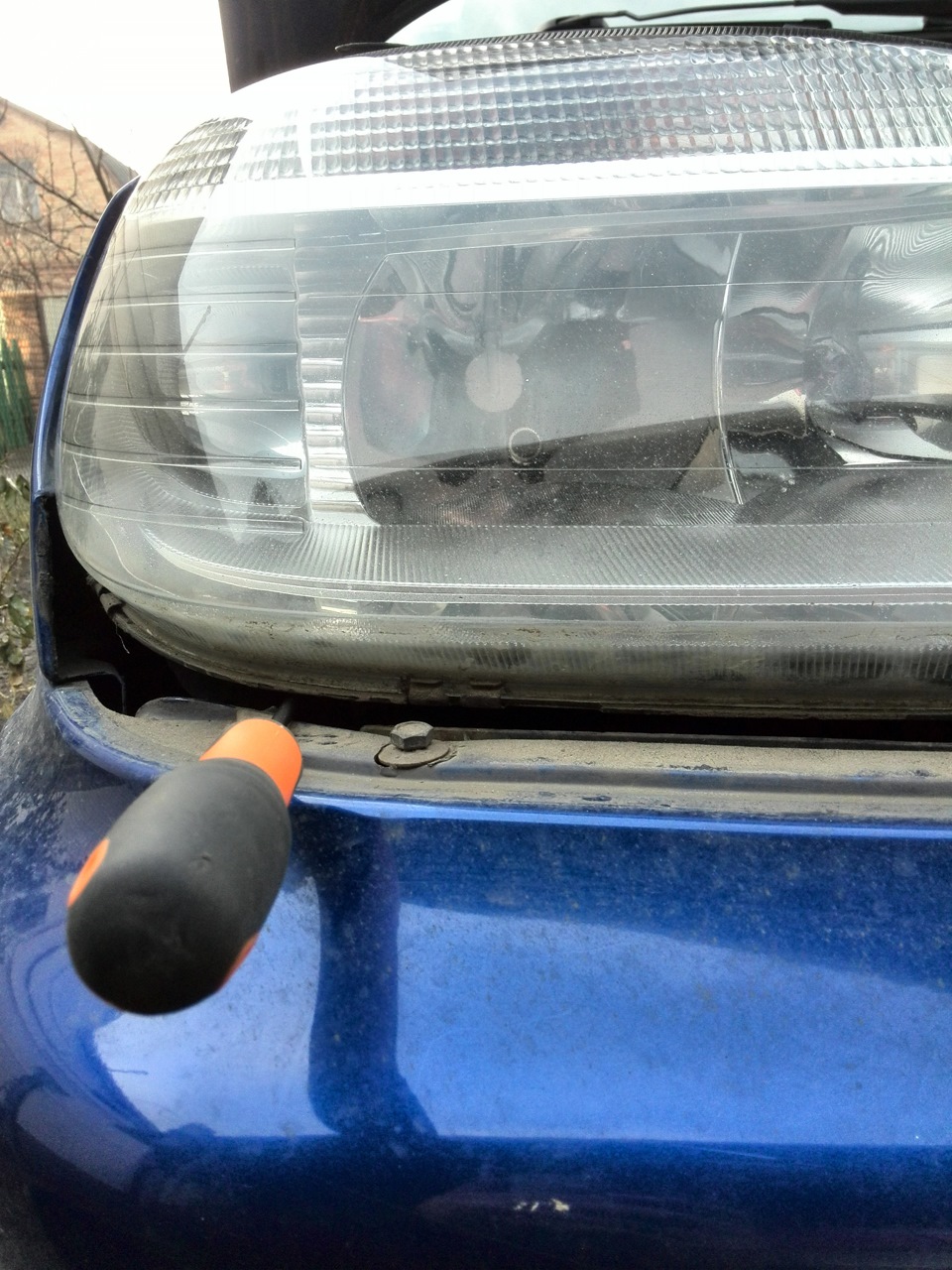 Розбірка фари. LED-габарити - спроба №3. 4