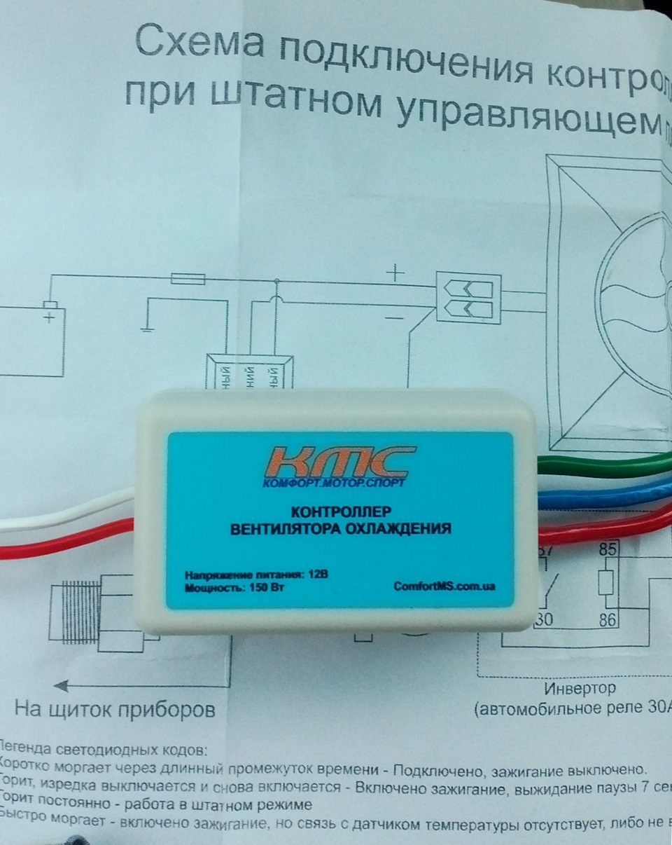 Адаптивний контролер вентилятора 1