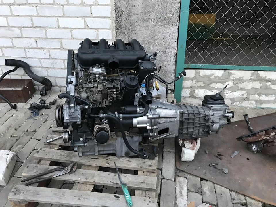 Свап XUD 11 BTE готуємо до пуску поза машиною