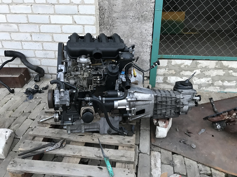 Свап XUD 11 BTE готуємо до пуску поза машиною 1