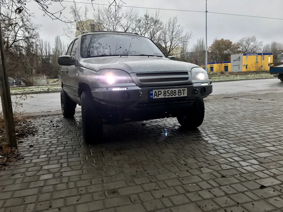 Силовий бампер одягаємо кольчугу)))