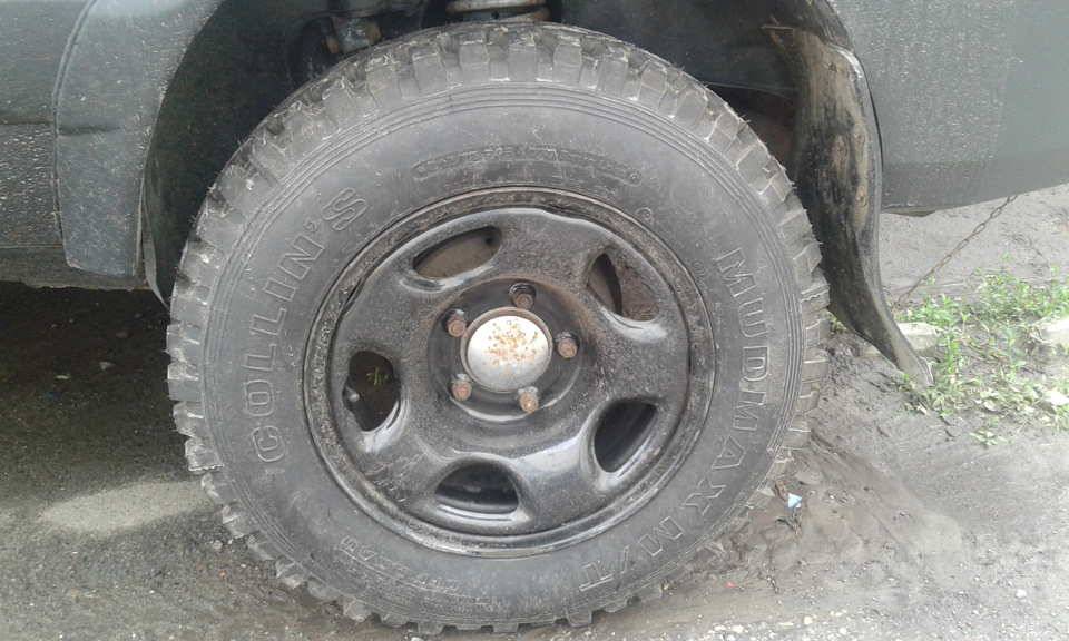 Перевзулися в COLLIN'S MUDMAX M/T 215/75R16 4