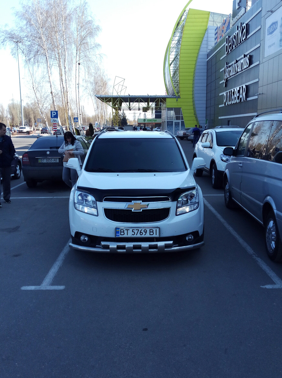 Тонування лобового скла Шевролет Орландо 1