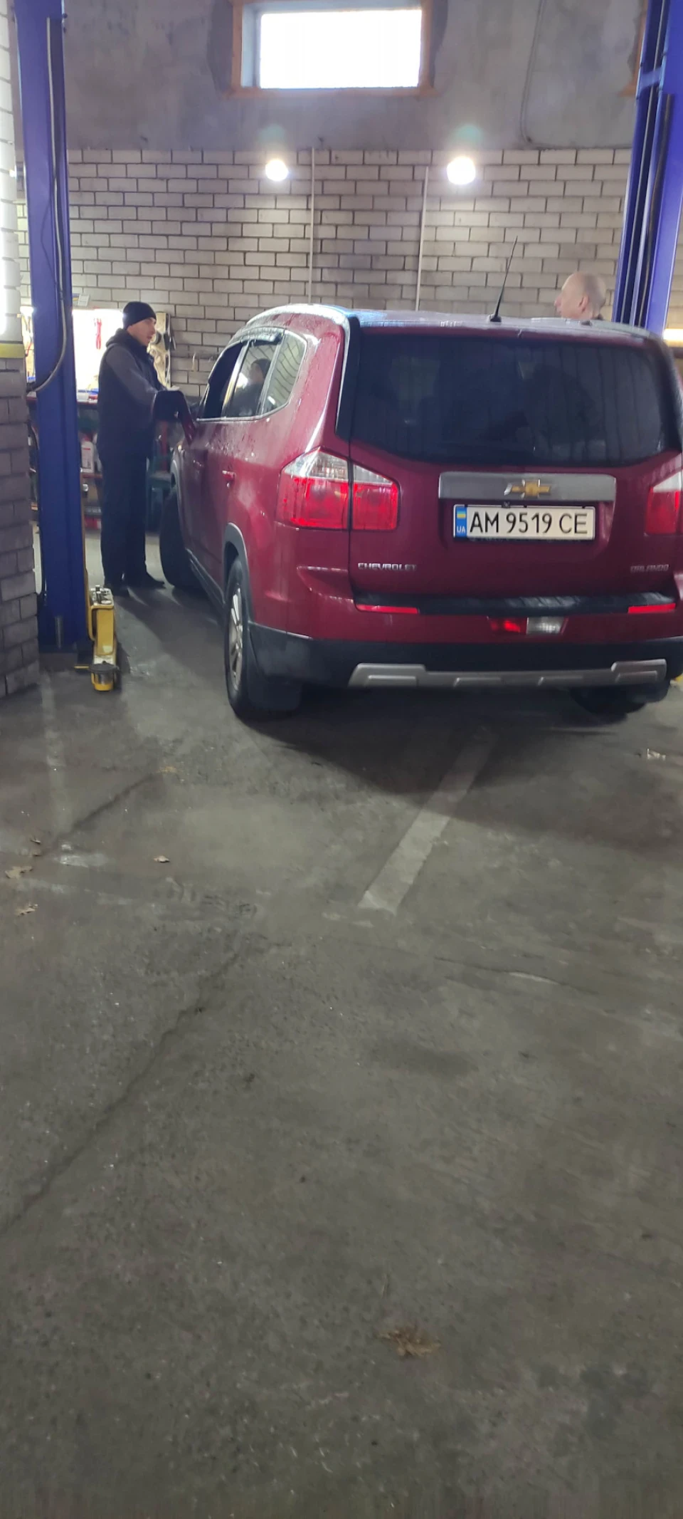 Скрип підвіски, ревізія турбіни.