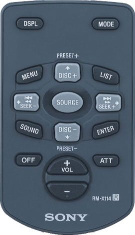Пульт Sony RM-X114 1