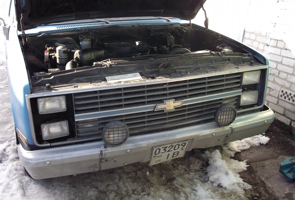 Custom grille & Head light 1
