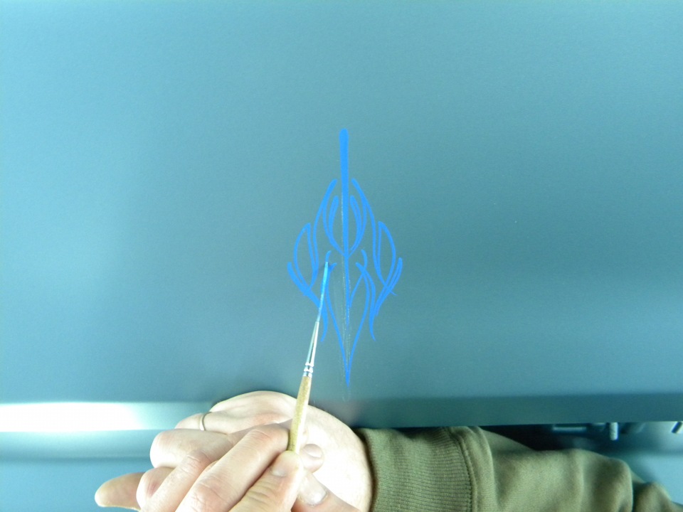 Задній борт і Pinstriping. 4
