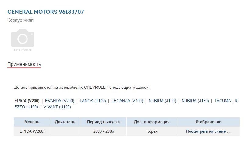 КПП від Lanos 1.6 на Такуму 2.0 3