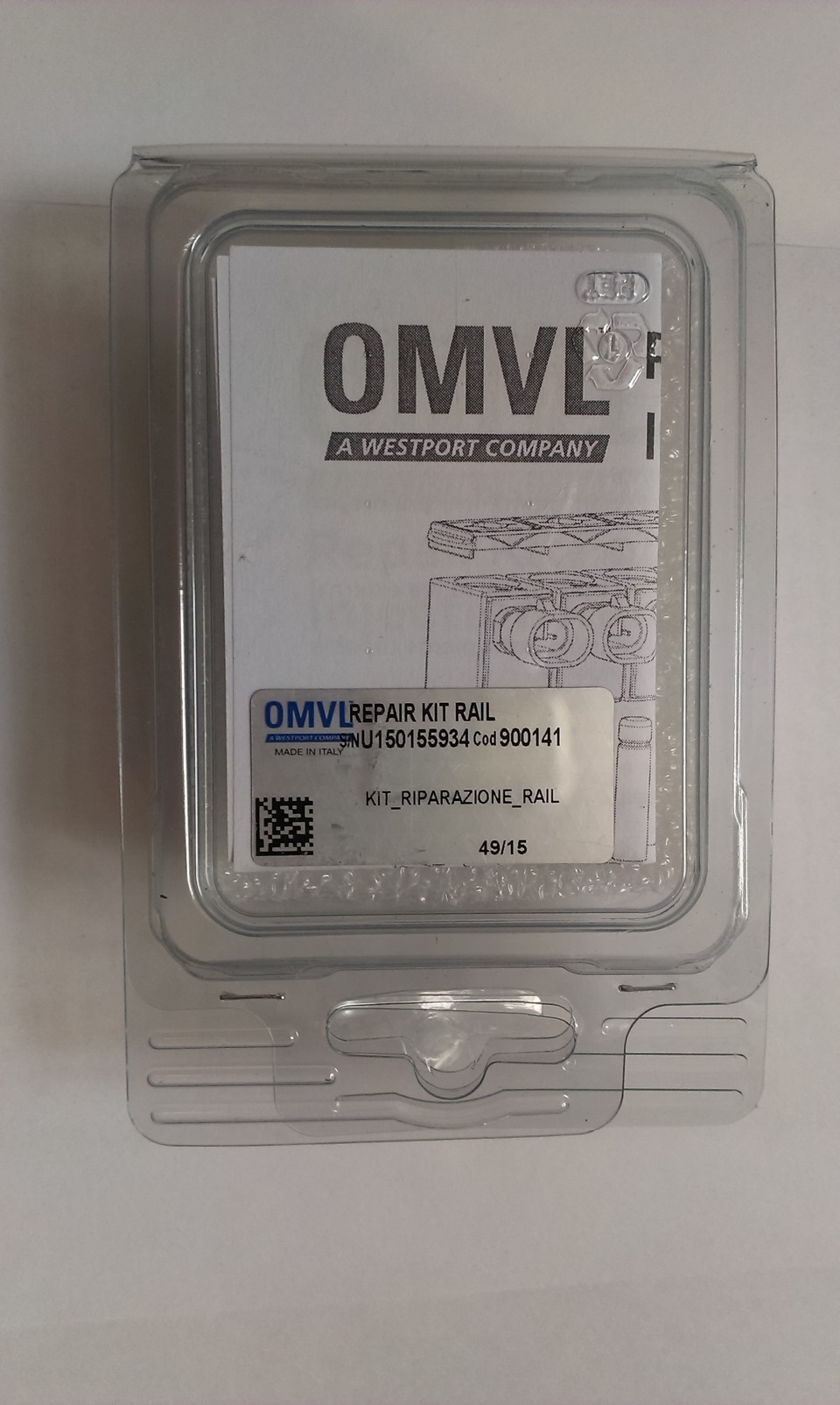 Встановлення ремкомплекту газових форсунок OMVL (REG FAST) 5