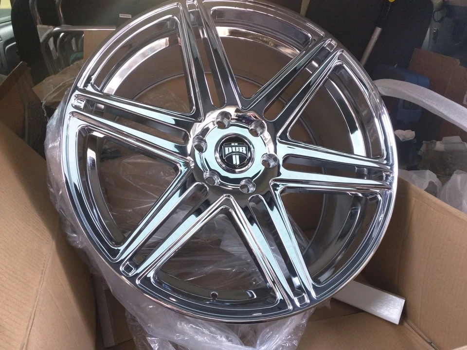 DUB SKILLZ Chrome + 285/50 R22 Nitto Terra Grappler G2