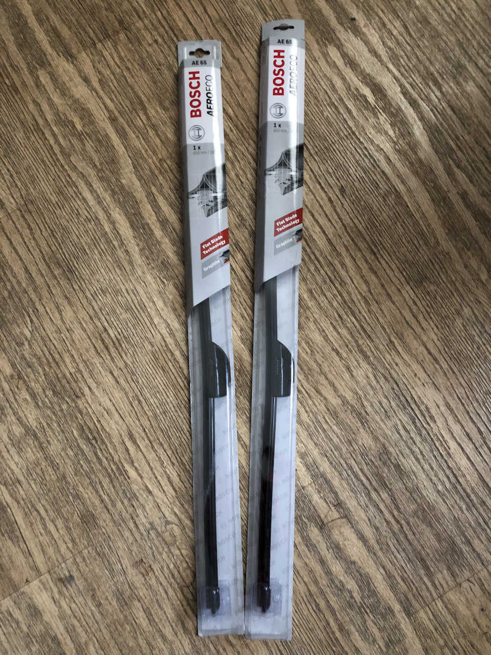 Заміна щіток двірників BOSCH 650 mm 4