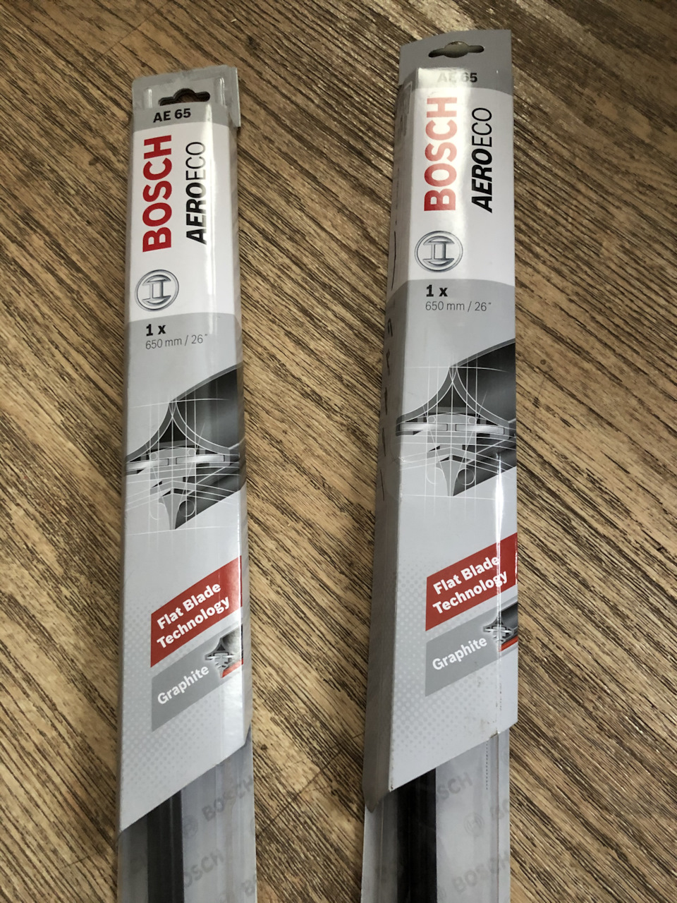 Заміна щіток двірників BOSCH 650 mm 5