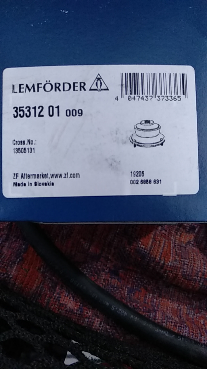 Заміна опорного підшипника 126т.км 3