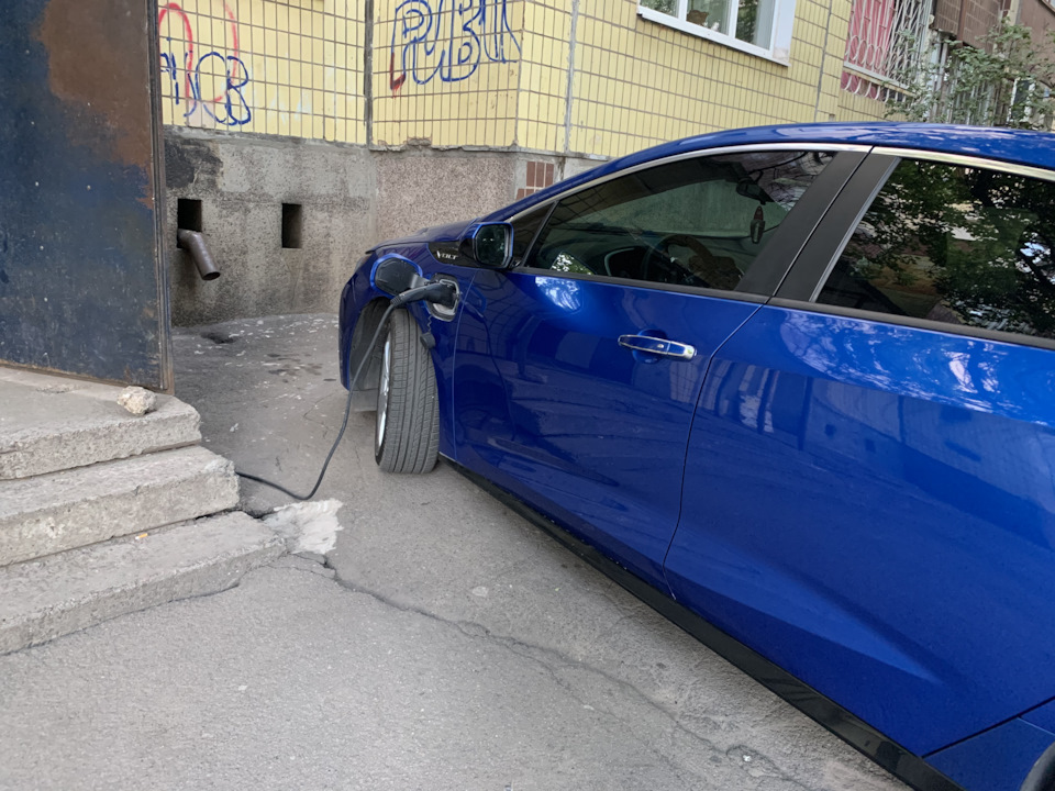 Перша проба зарядки авто 4