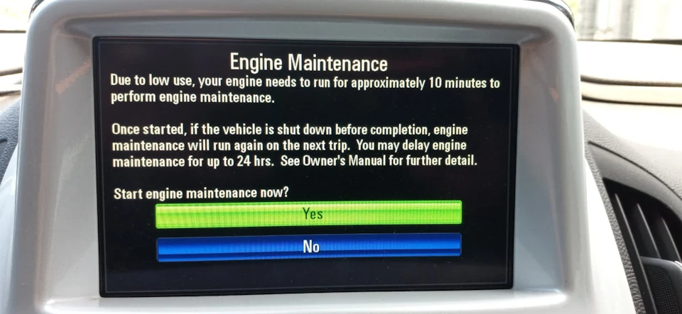 Engine maintenance