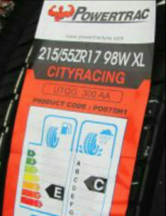 Літні шини Powertrac CityRacing 215/55R17 98W XL 2