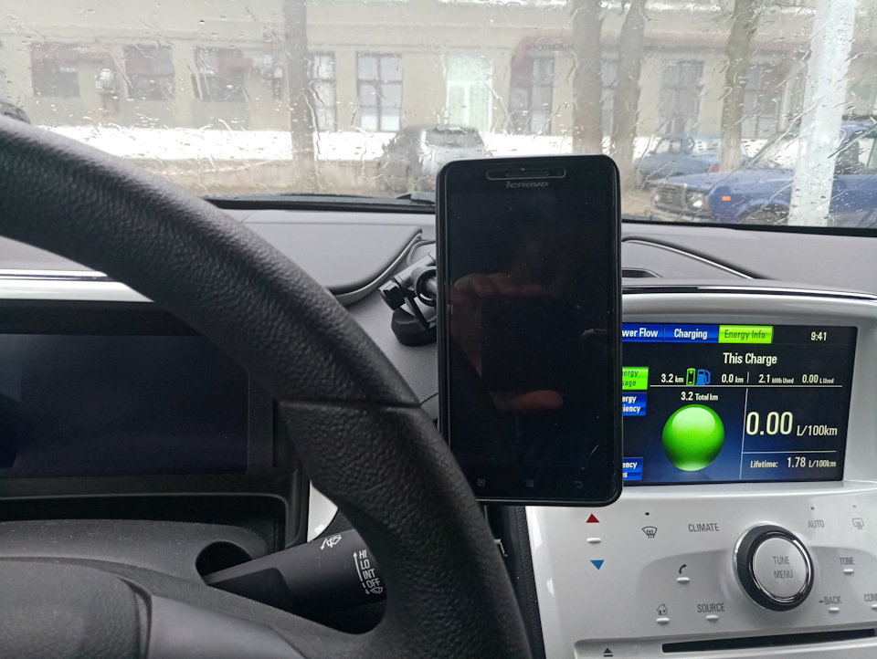 Кріплення для телефону Chevrolet volt 4